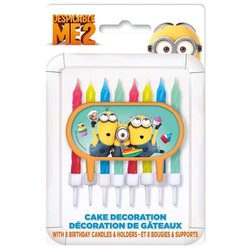 Despicable Me Minions Birthday Candles (9) | Minions