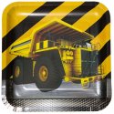 Construction Zone Large Paper Plates (Pack of 8) | Discontinued
