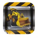 Construction Zone Small Paper Plates (Pack of 8) | Discontinued