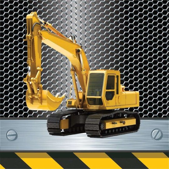 Construction Zone Large Napkins (Pack of 16) | Discontinued