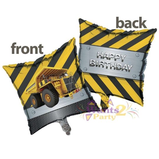 Construction Zone Foil Balloon | Discontinued