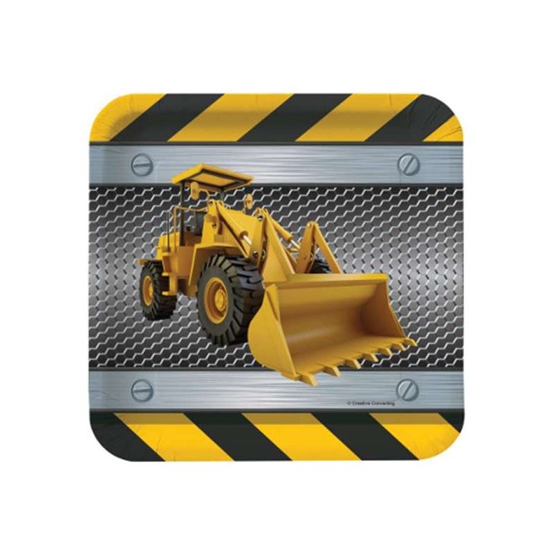 Construction Zone Basic Party Pack (For 8) | Discontinued