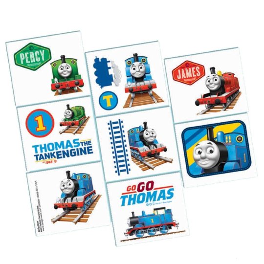 Thomas the Tank Engine Tattoos (1 Sheet) | Discontinued