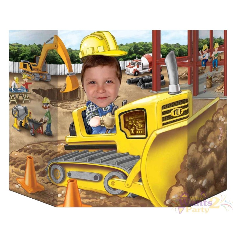 Construction Party Photo Prop | Construction