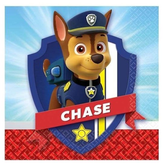 Paw Patrol Small Napkins (Pack of 16) | Discontinued