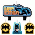 Batman Birthday Party Cake Candle (Set of 4) | Batman