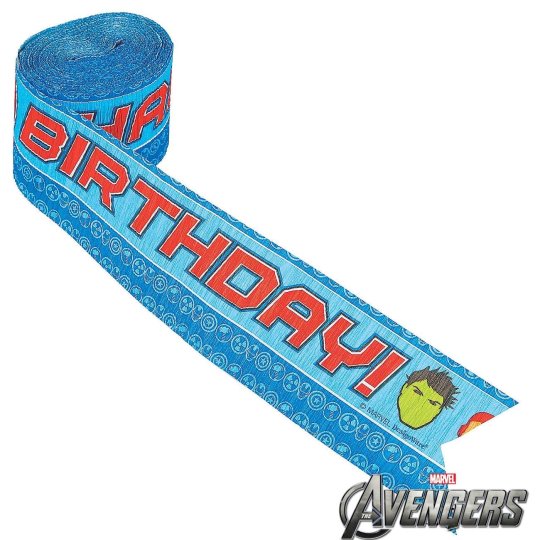 Avengers Assemble Crepe Streamer | Avengers