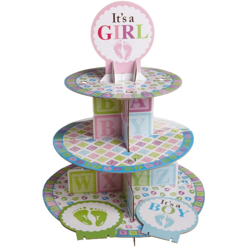Baby Shower Cupcake Stand | Wilton