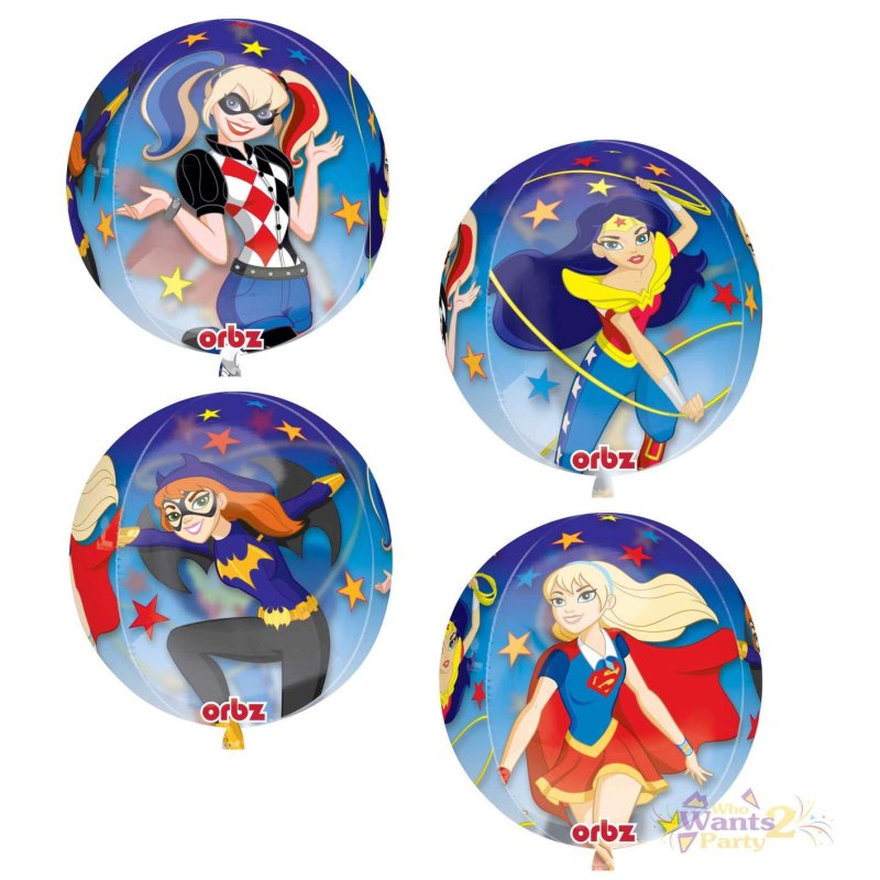 Super Hero Girls Orbz Balloon | Superhero Girl