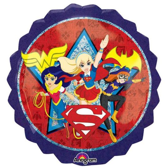 Super Hero Girls Holographic Balloon | Superhero Girl