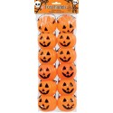 Plastic Mini Pumpkin Favour Pails (Pack of 12)