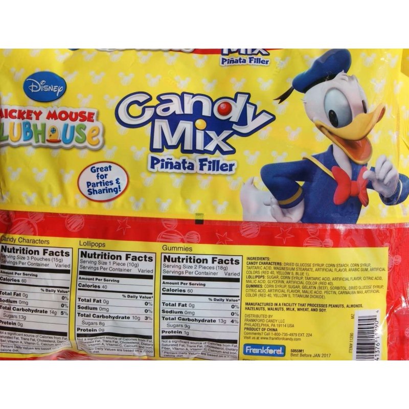 Mickey Mouse Pinata Filler Candy Mix | Discontinued