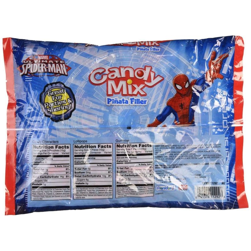 Spiderman Candy Lollies Mix | Spiderman