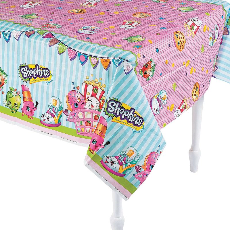 Shopkins Plastic Tablecover | Shopkins