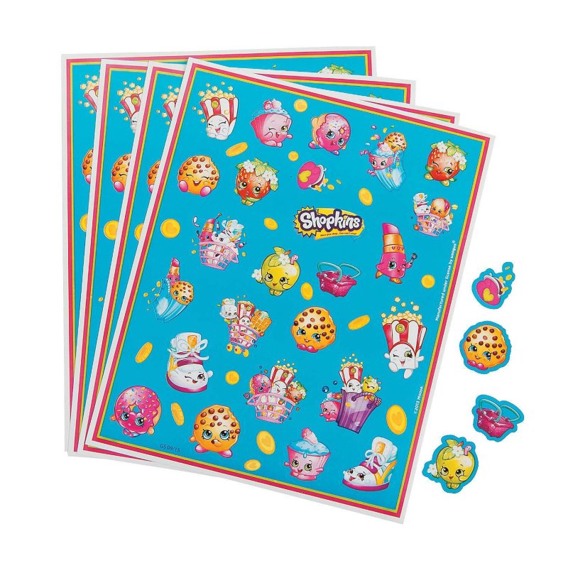 Shopkins Stickers (Set of 100) | Shopkins