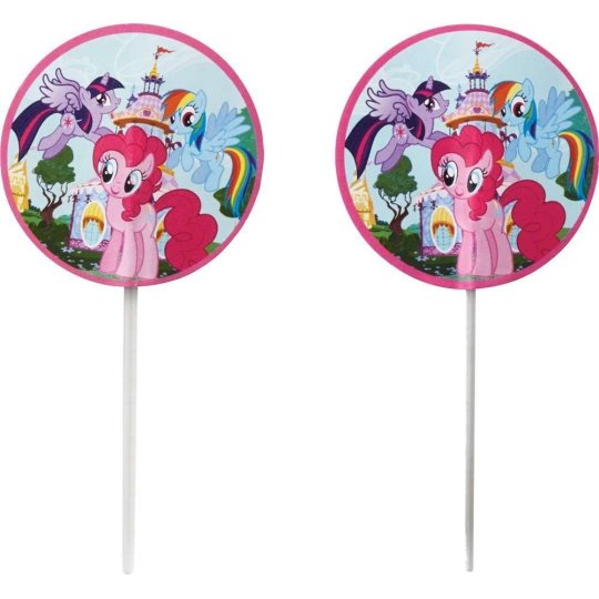 My Little Pony Cupcake Picks (Pack of 24) | My Little Pony