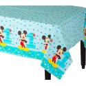 Mickey Mouse 1st Birthday Plastic Tablecloth | Mickey Mouse 1st Birthday