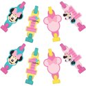 Minnie Mouse 1st Birthday Party Blowers (Pack of 8) | Minnie Mouse 1st Birthday