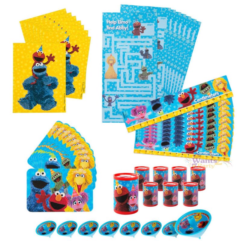 Sesame Street Favour Pack (48 Pieces) | Sesame Street