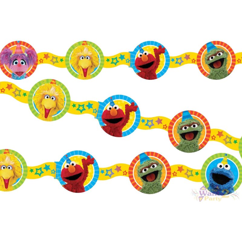 Sesame Street Paper Garland | Sesame Street