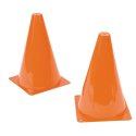 Plastic Orange Traffic Cones (Pack of 12) | Construction