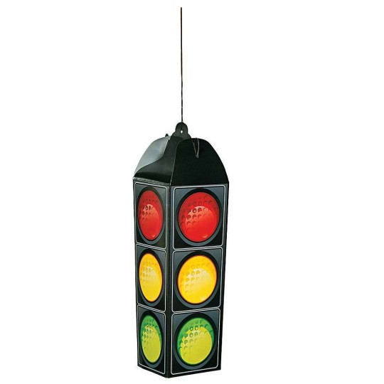 Cardboard Traffic Light Party Decoration