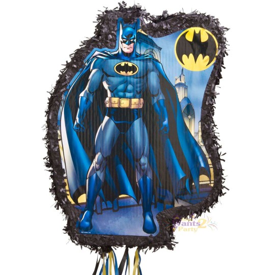 Pull String Batman Pinata | Batman party Supplies