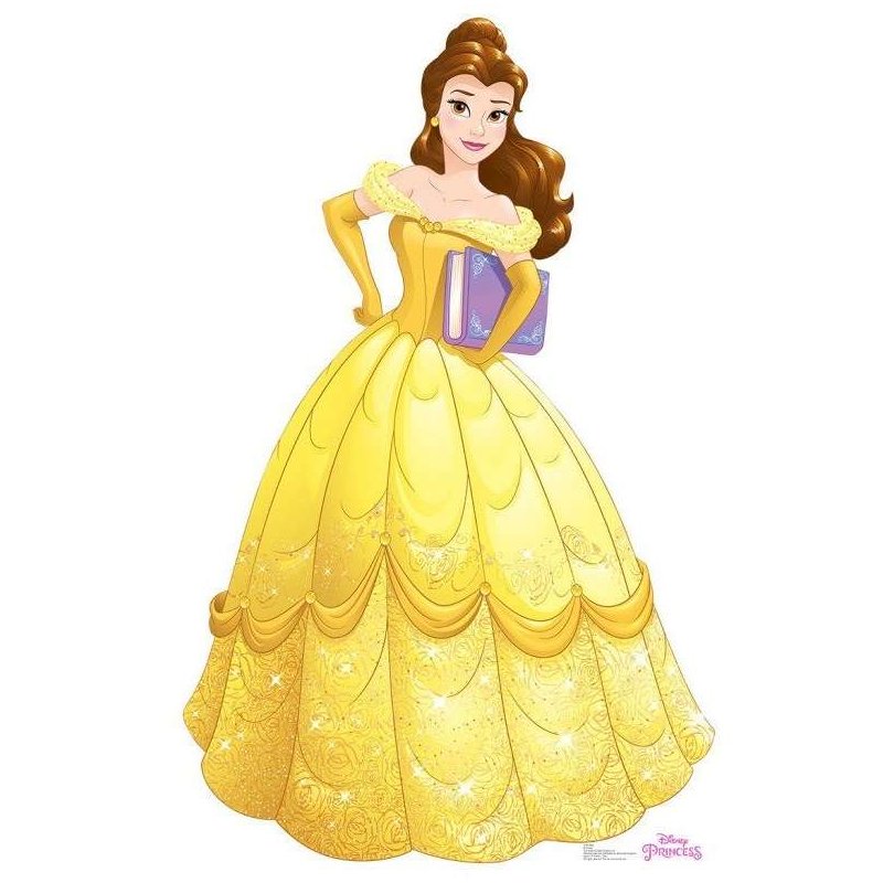 Disney Princess Belle Stand Up Photo Prop | Disney Princess