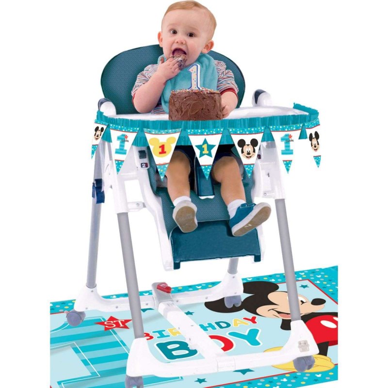 Mickey Mouse 1st Birthday High Chair Decoration Kit Mickey Mouse