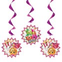 Shopkins Swirl Decorations (Pack of 3) | Shopkins