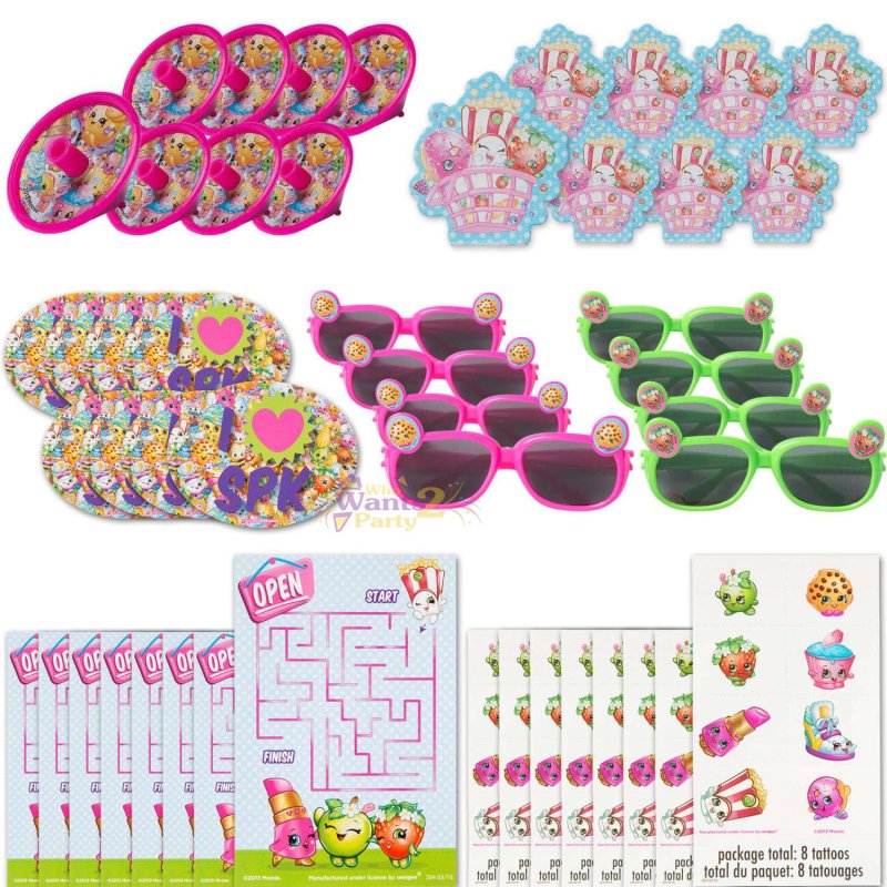 Shopkins Favour Pack (48 Pieces) | Shopkins