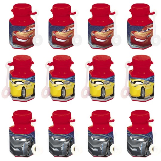 Cars 3 Mini Bubbles (Pack of 12) | Cars