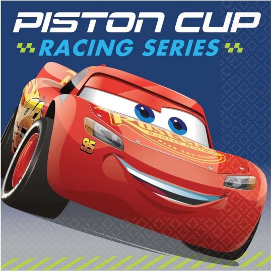 Cars 3 Small Napkins (Pack of 16) | Cars