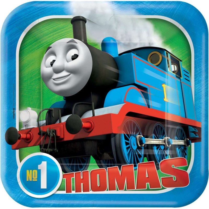 Thomas the Tank Engine Small Plates (Pack of 8) | Thomas the Tank Engine
