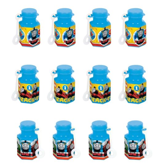 Thomas the Tank Engine Mini Bubble Bottles (Pack of 12) | Thomas the Tank Engine