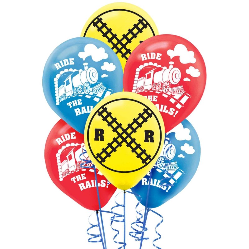 Thomas the Tank Engine Balloons (Pack of 6) | Thomas the Tank Engine