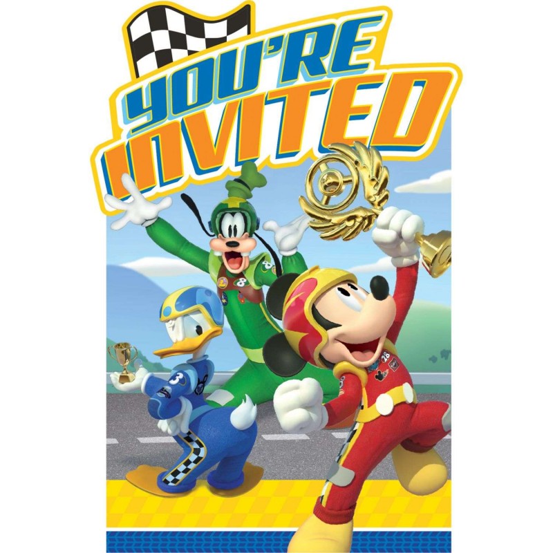 mickey mouse roadster party invitations mickey mouse party supplies who wants 2 party mickey mouse party invitation