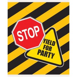 Construction Party Loot Bags (Pack of 8) | Construction Party Supplies