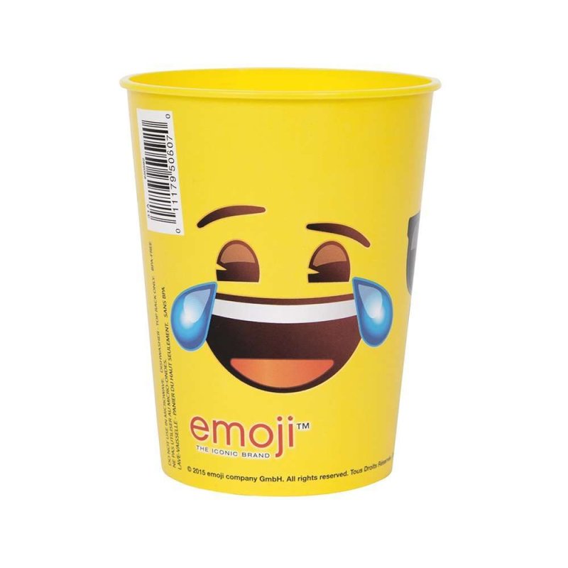 Emoji Large Plastic Cup | Emoji Party Supplies