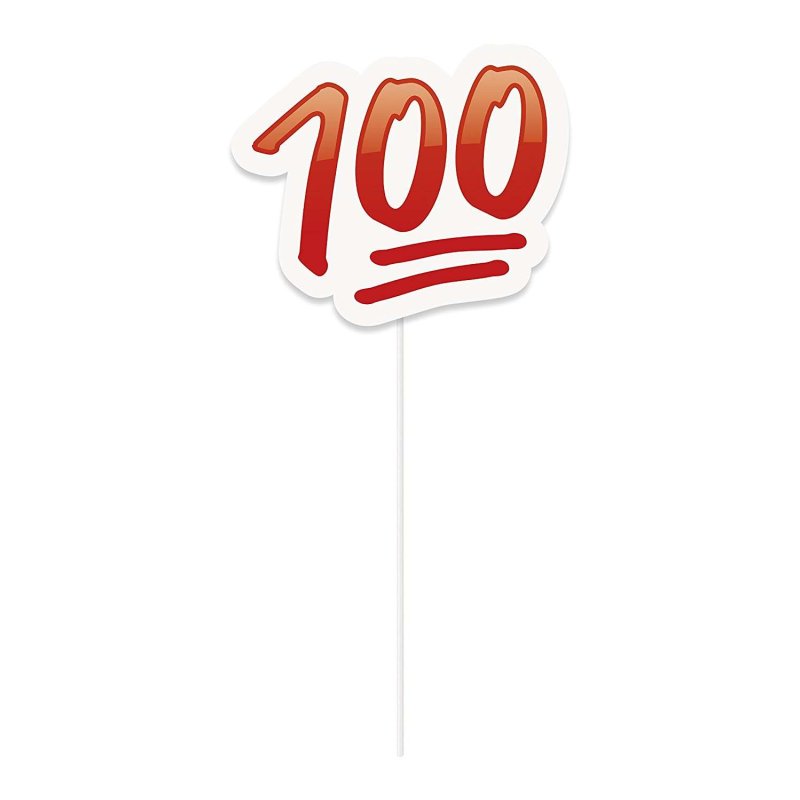 Emoji Photo Booth Props (Pack of 8) | Emoji Party Supplies