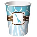 Wild Safari Blue Paper Cups (Pack of 8) | Blue Safari