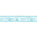 Blue Baby Elephant Baby Shower Foil Banner | Discontinued Party Supplies