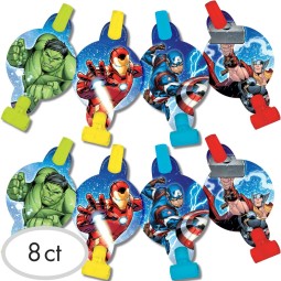 Avengers Epic Party Blowers (Pack of 8) - Avengers Party Supplies