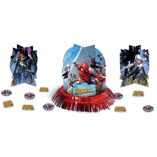 Spiderman Webbed Wonder Table Decorating Kit | Spiderman