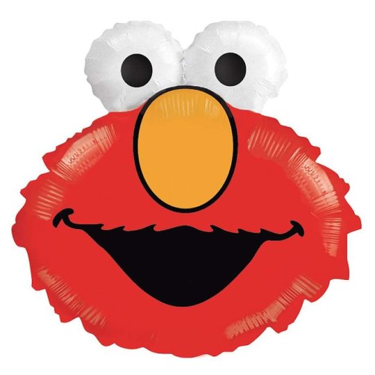 Elmo Sesame Street Shape Foil Balloon | Sesame Street Party Supplies