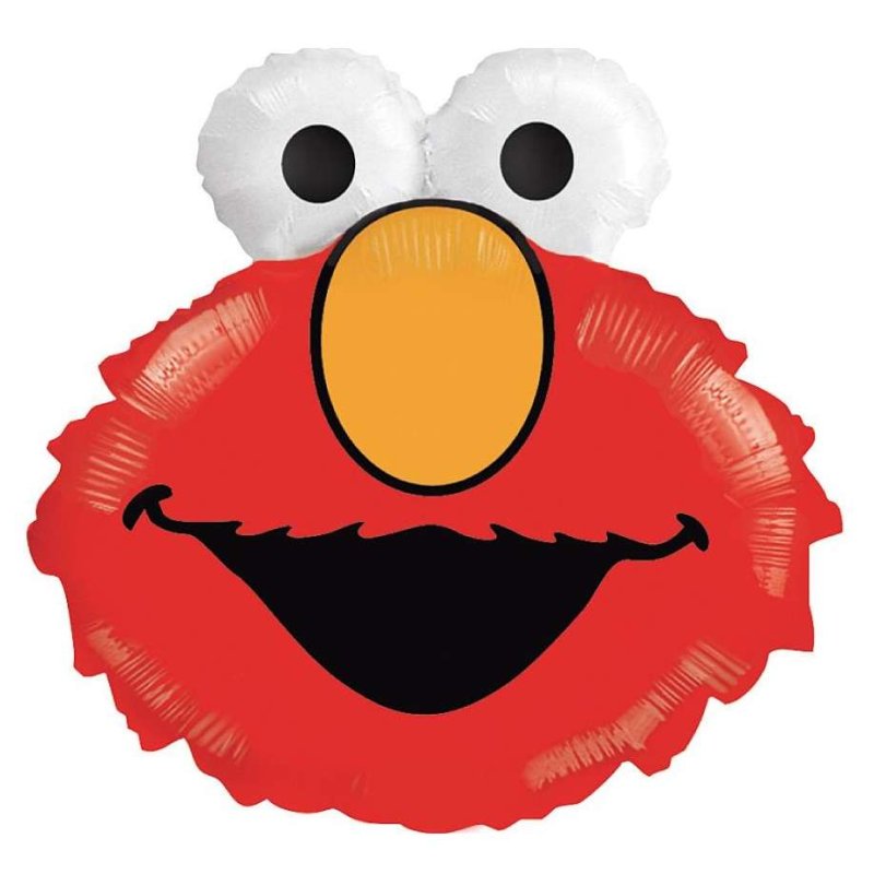 Elmo Sesame Street Shape Foil Balloon | Sesame Street Party Supplies