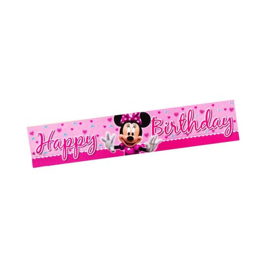 Minnie Mouse Birthday Banner | Discontinued Party Supplies
