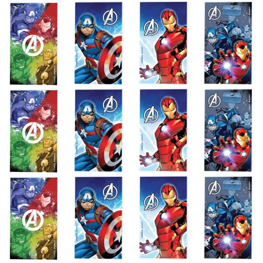 Avengers Epic Mini Notepads (Set of 12) | Avengers