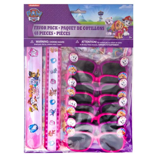 Paw Patrol Girl Party Favours Pack (48 Piece) | Discontinued Party Supplies