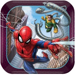 Spiderman Webbed Wonder Small Plates (Pack of 8) | Spiderman